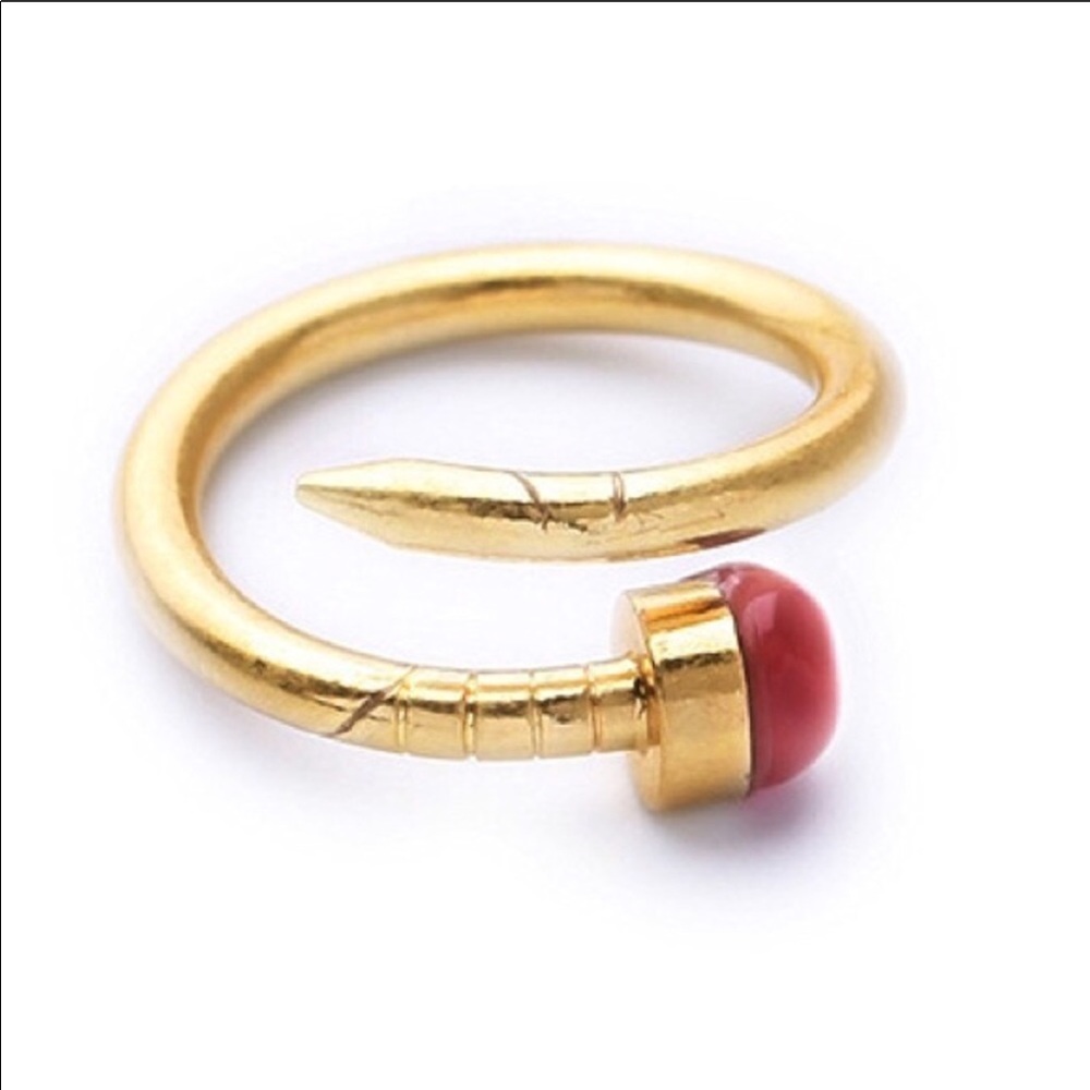 Red Stone Ring